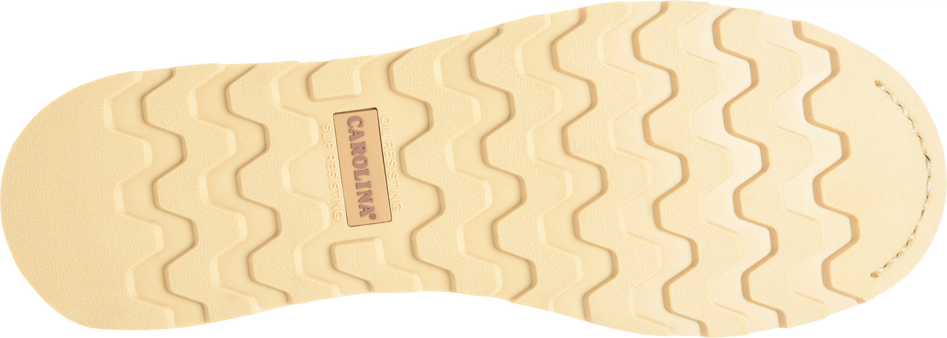 Carolina Boot Staple Gun 8" Carbon Comp Toe Waterproof Wedge Work Boot Tan