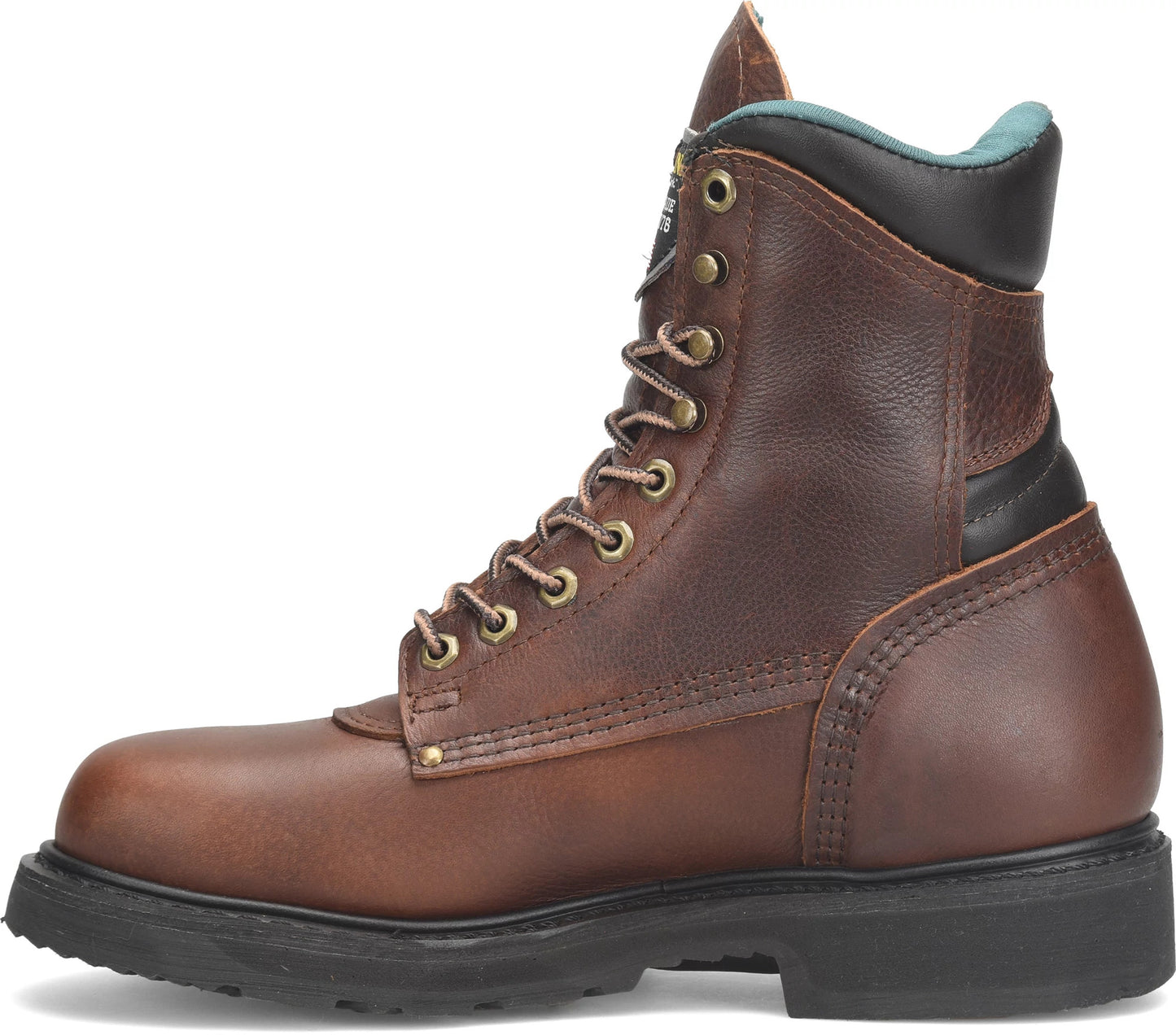Carolina Boot Sarge Hi Soft Toe Work Boot Dark Brown