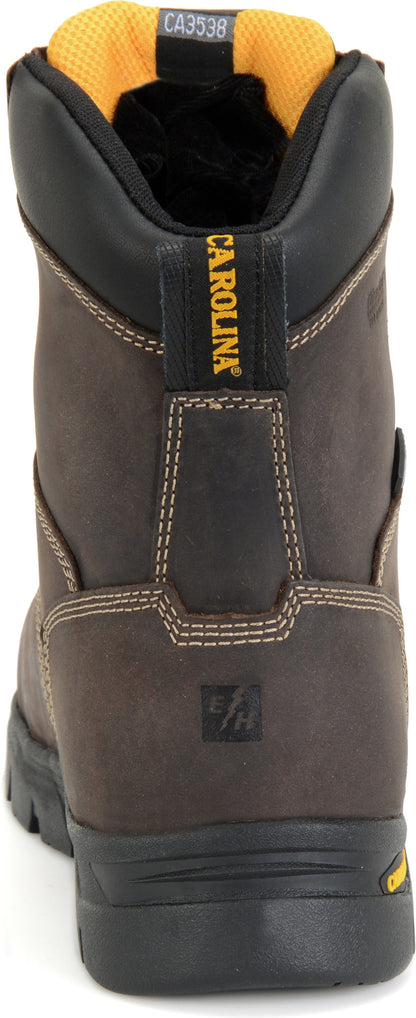 Carolina Boot Circuit Hi 8" Composite Toe Insulated Waterproof Work Boot Brown
