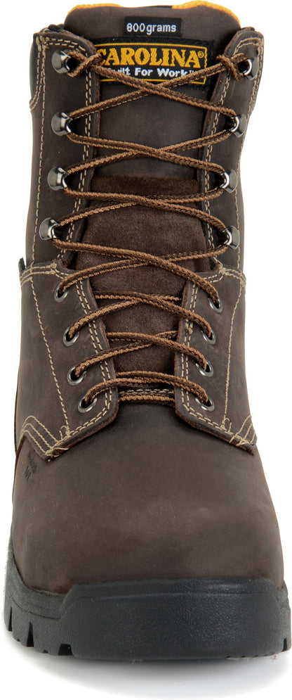 Carolina Boot Circuit Hi 8" Composite Toe Insulated Waterproof Work Boot Brown