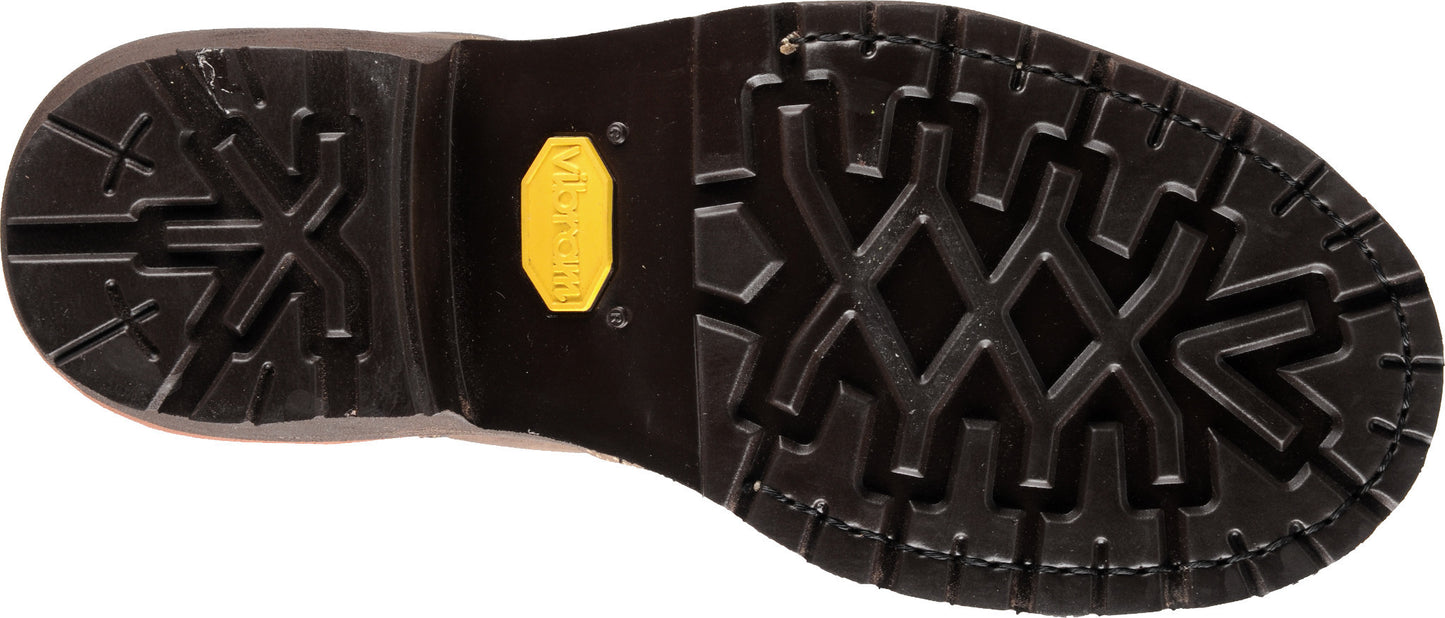 Carolina Boot Linesman 10" Soft Toe Waterproof Work Boot Dark Brown