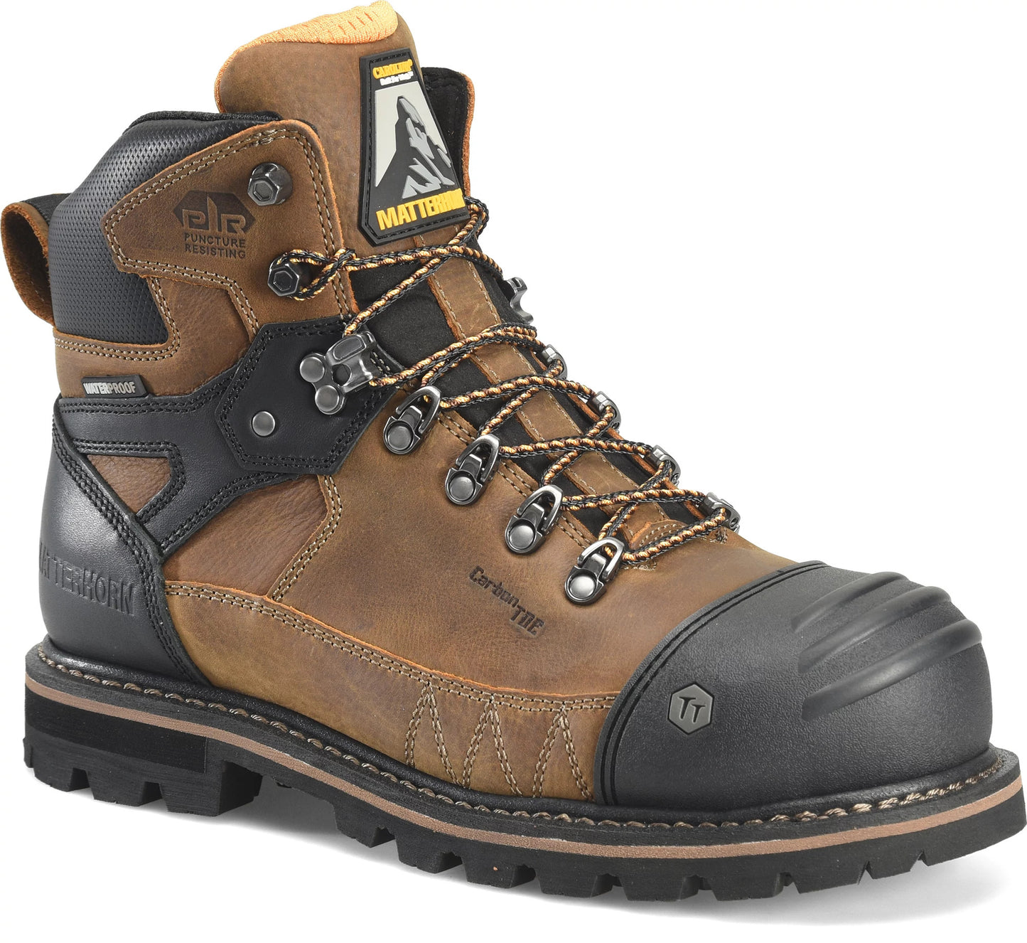 Carolina Boot Matterhorn I-Beam 6" Comp Toe Dark Brown