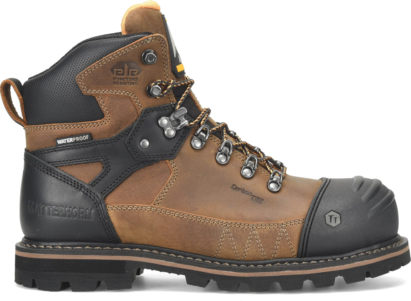 Carolina Boot Matterhorn I-Beam 6" Comp Toe Dark Brown