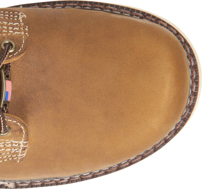 Carolina Boot Amp Usa 8" Steel Toe Work Boot Brown