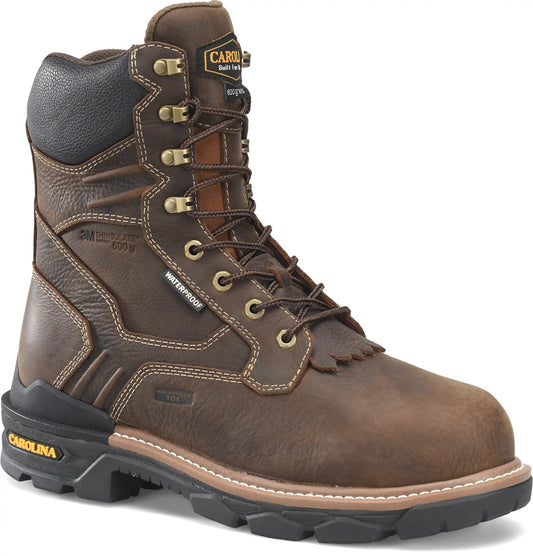 Carolina Boot Cardinal 8" Composite Toe 600g Insulated Dark Brown