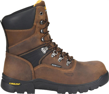 Carolina Boot Cathode 8" Composite Toe Waterproof Work Boot Brown