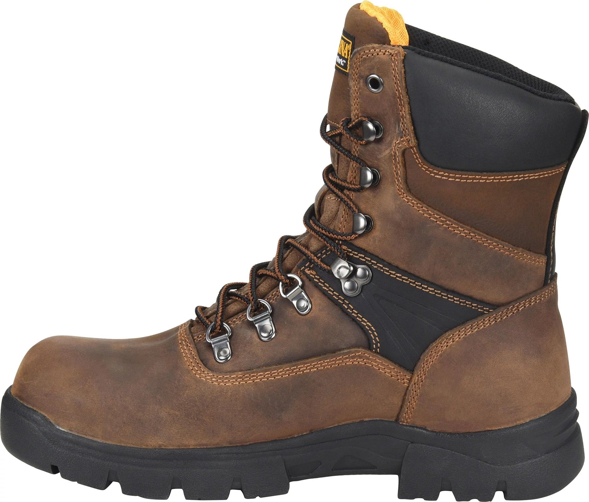 Carolina Boot Cathode 8" Composite Toe Waterproof Work Boot Brown