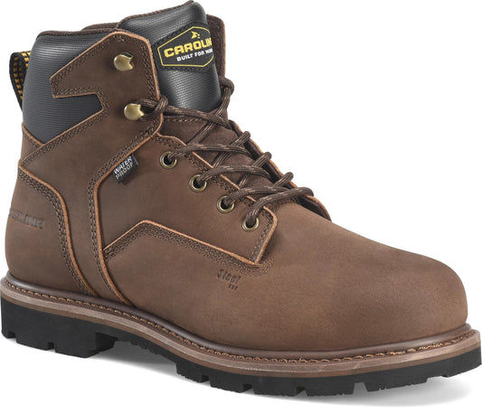 Carolina Boot Gruntz 6" Steel Toe Work Boot Dark Brown