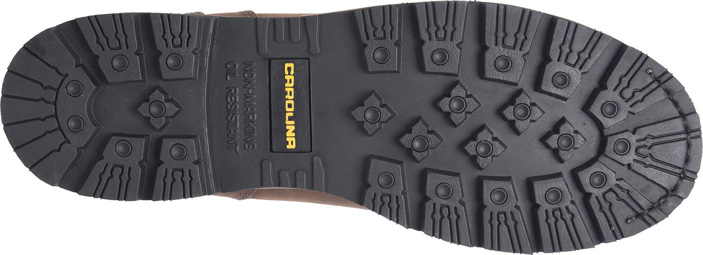 Carolina Boot Gruntz 6" Steel Toe Work Boot Dark Brown