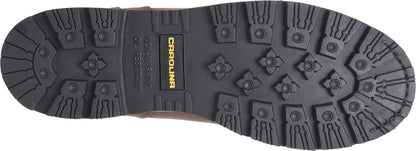 Carolina Boot Gruntz 6" Steel Toe Work Boot Dark Brown