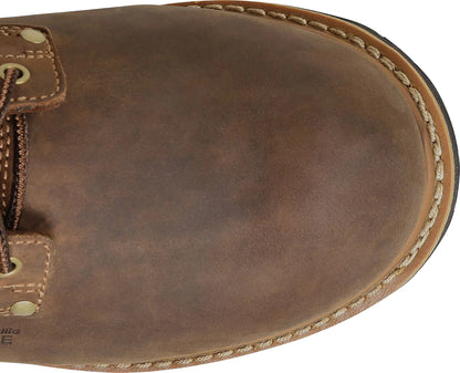 Carolina Boot Poplar 8" Comp Toe Insulated Waterproof Logger Dark Brown