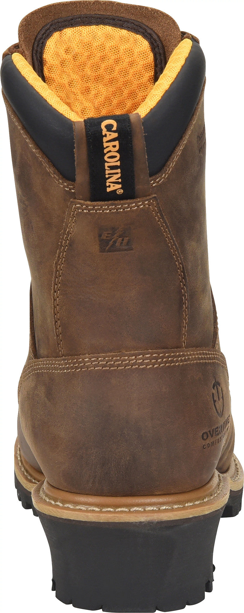 Carolina Boot Poplar 8" Comp Toe Insulated Waterproof Logger Dark Brown