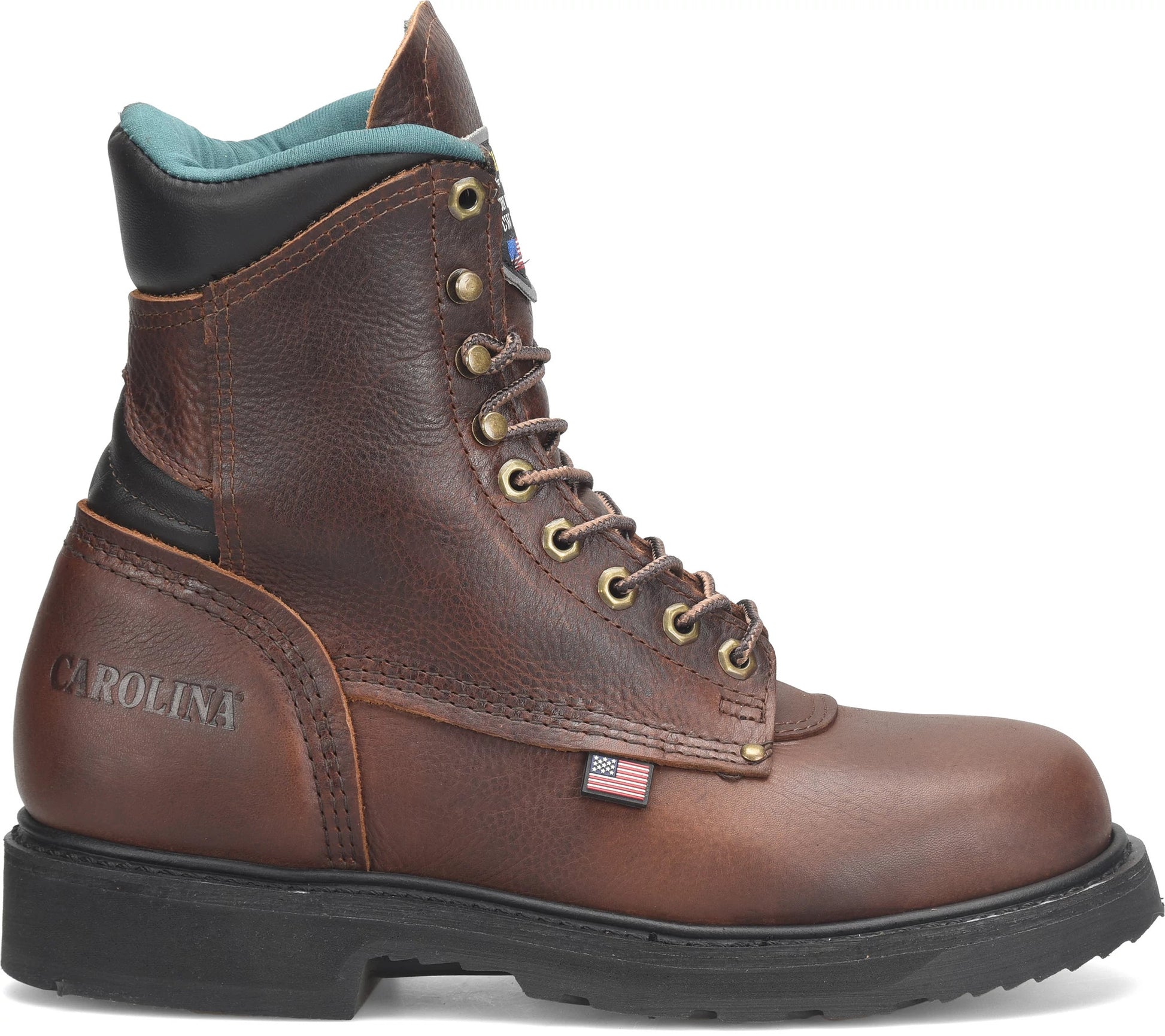 Carolina Boot Sarge Hi 8" Steel Toe Work Boot Brown