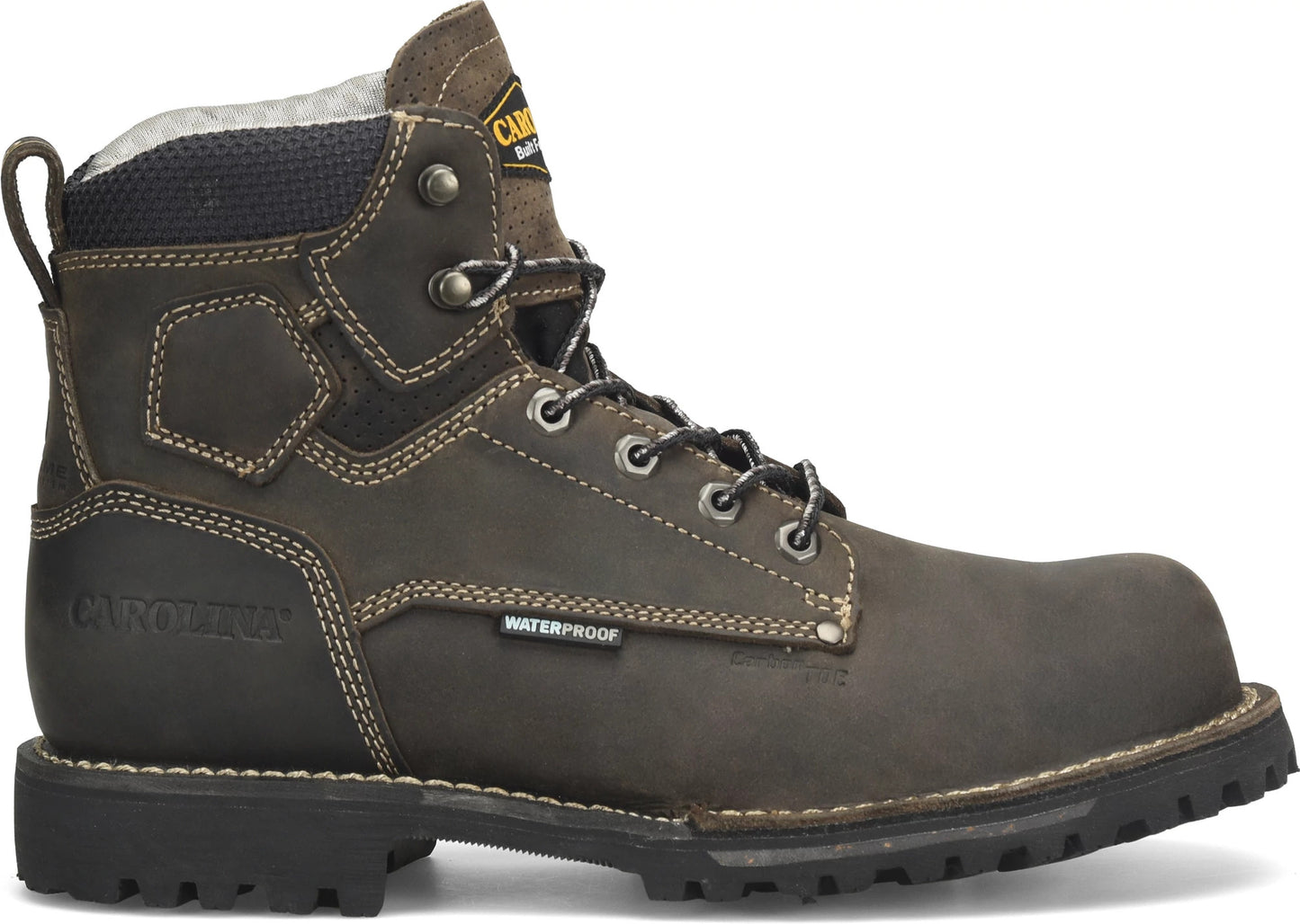 Carolina Boot Pitstop 6" Composite Toe Waterproof Work Boot Dark Gray