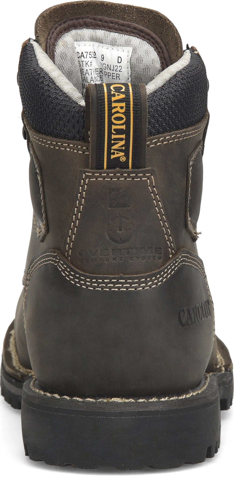 Carolina Boot Pitstop 6" Composite Toe Waterproof Work Boot Dark Gray
