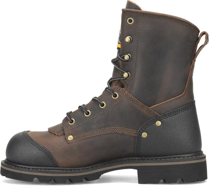 Carolina Boot Matterhorn 28 Series Hd 8” Comp Toe Dark Brown