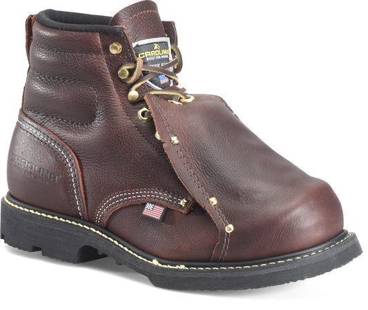 Carolina Boot Foundry 6" Met Guard Steel Toe Heavy Duty Work Boot Brown