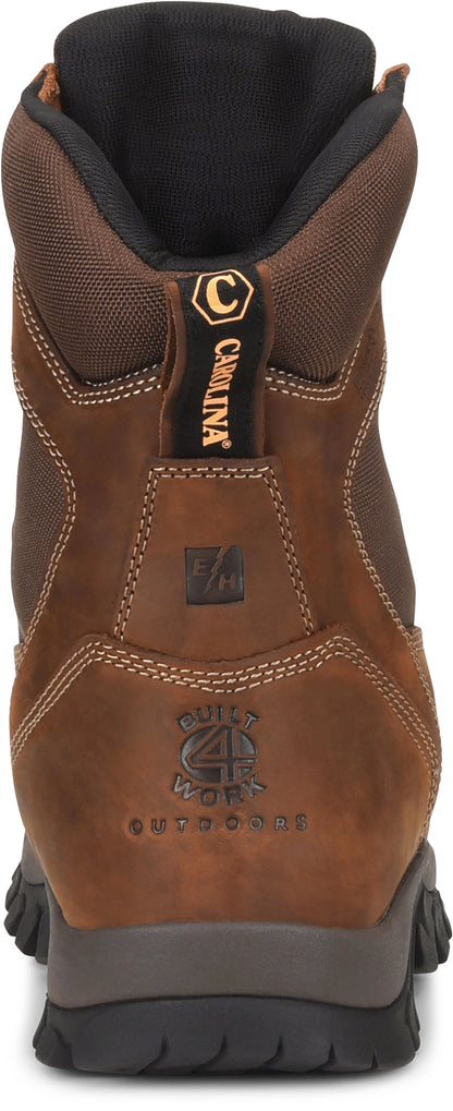 Carolina Boot Forrest 8" Composite Toe Insulated Waterproof Work Boot Dark Brown