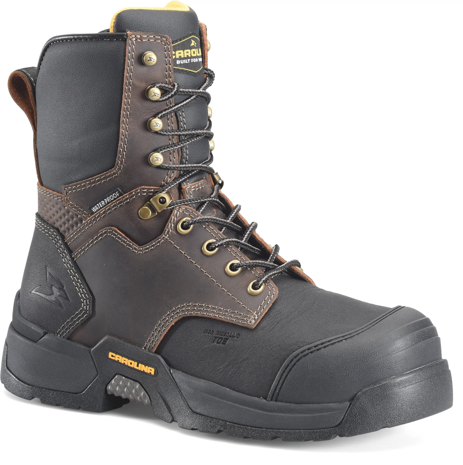 Carolina Boot Barrett 8" Comp Toe Dark Brown