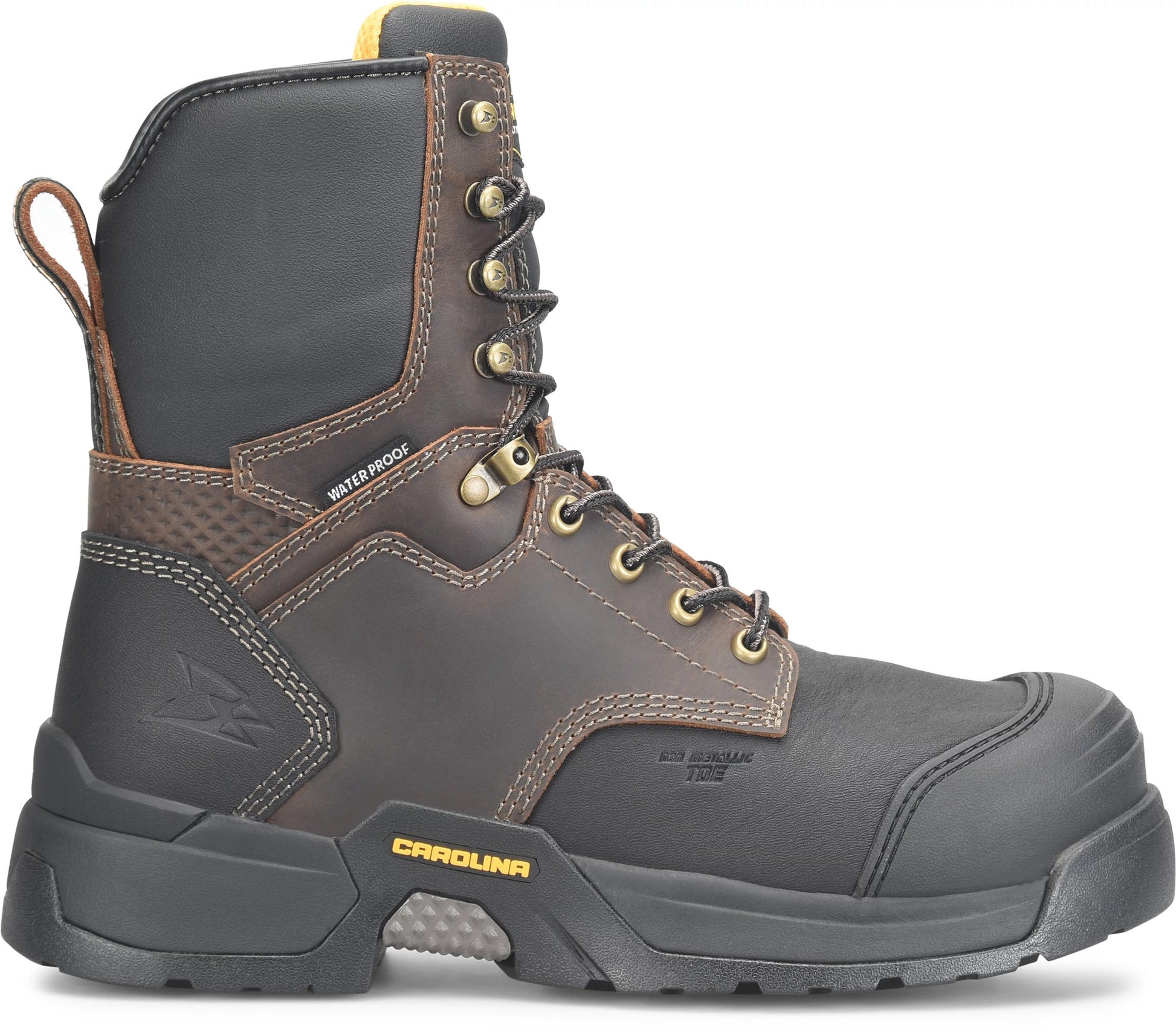 Carolina Boot Barrett 8" Comp Toe Dark Brown