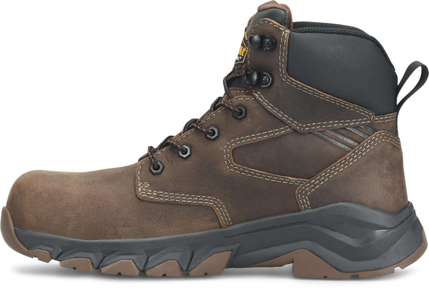 Carolina Boot Subframe 6" Comp Toe Work Boot Dark Brown