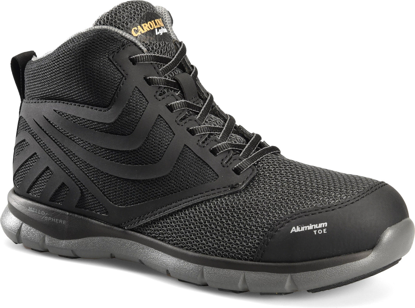 Carolina Boot Gust Hi Aluminum Toe Work Boot Black