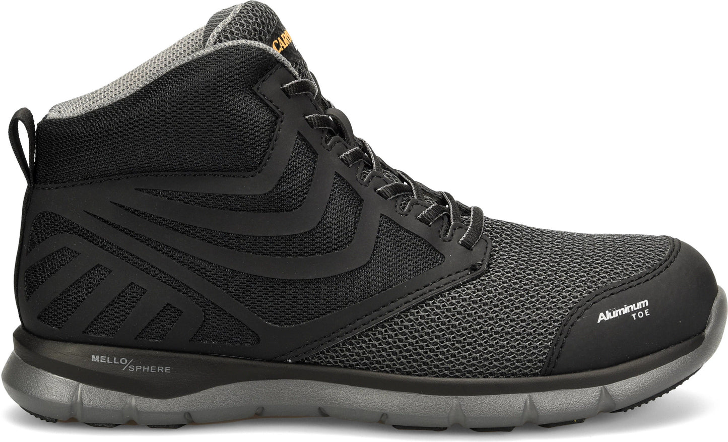 Carolina Boot Gust Hi Aluminum Toe Work Boot Black