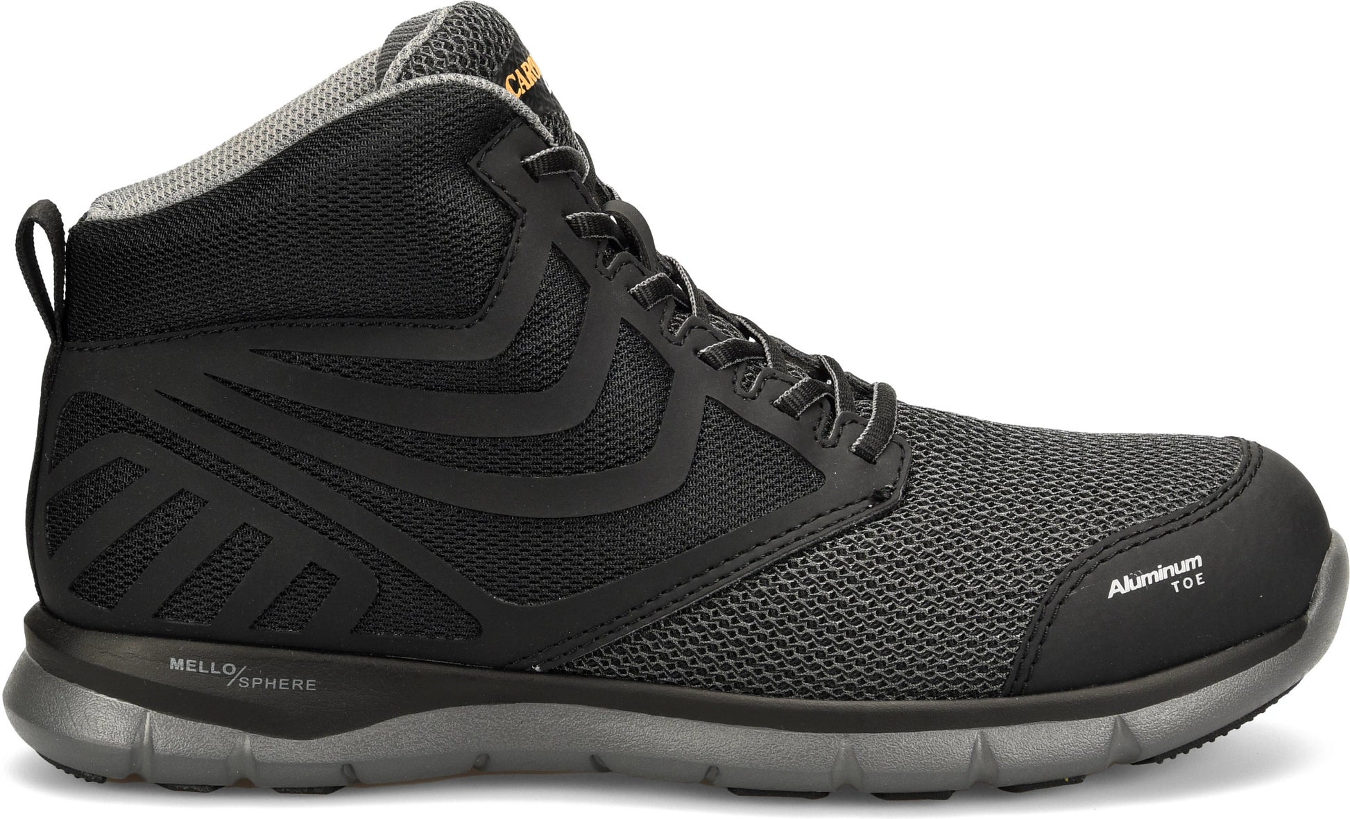 Carolina Boot Gust Hi Aluminum Toe Work Boot Black