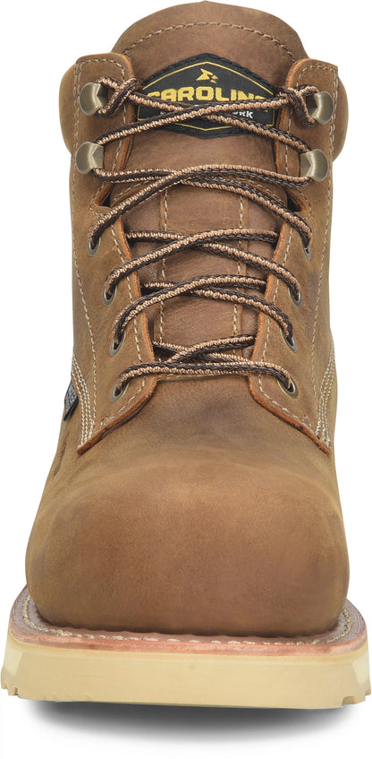 Carolina Boot Staple Gun 6” Waterproof Carbon Comp Toe Brown