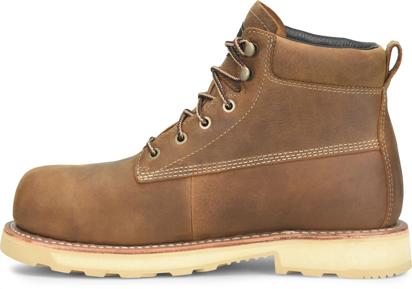 Carolina Boot Staple Gun 6” Waterproof Carbon Comp Toe Brown