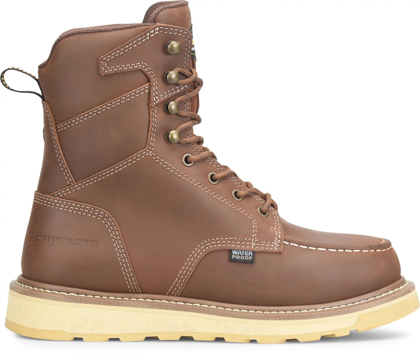 Carolina Boot Gruntz 8" Brown