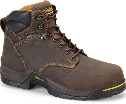 Carolina Boot Bruno Lo 6" Composite Toe Insulated Waterproof Work Boot Dark Brown