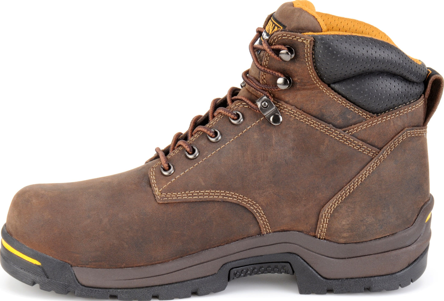 Carolina Boot Bruno Lo 6" Composite Toe Insulated Waterproof Work Boot Dark Brown
