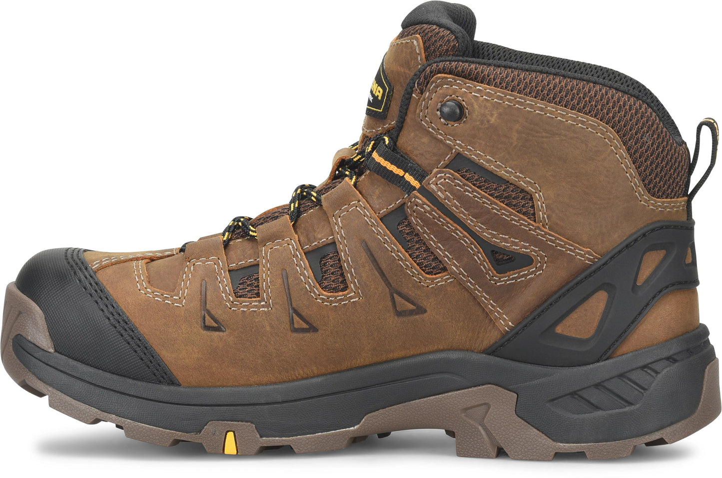 Carolina Boot Quadricep Comp Toe Dark Brown