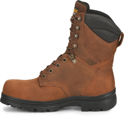 Carolina Boot Surveyor 8" Steel Toe Waterproof Work Boot Brown