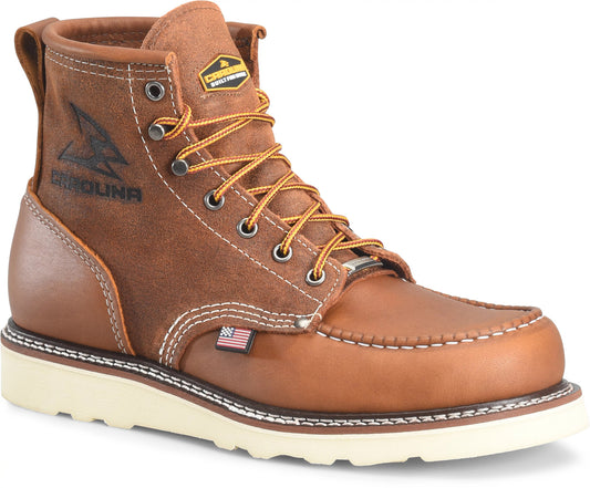 Carolina Boot Union Built Amp 6" Soft Toe Brown