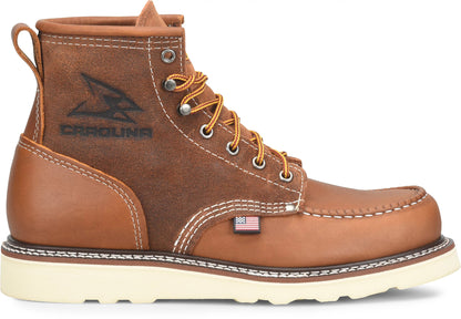 Carolina Boot Union Built Amp 6" Soft Toe Brown