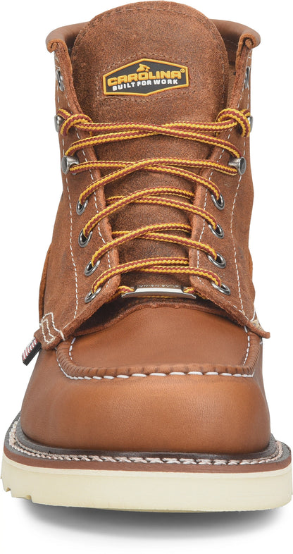 Carolina Boot Union Built Amp 6" Soft Toe Brown