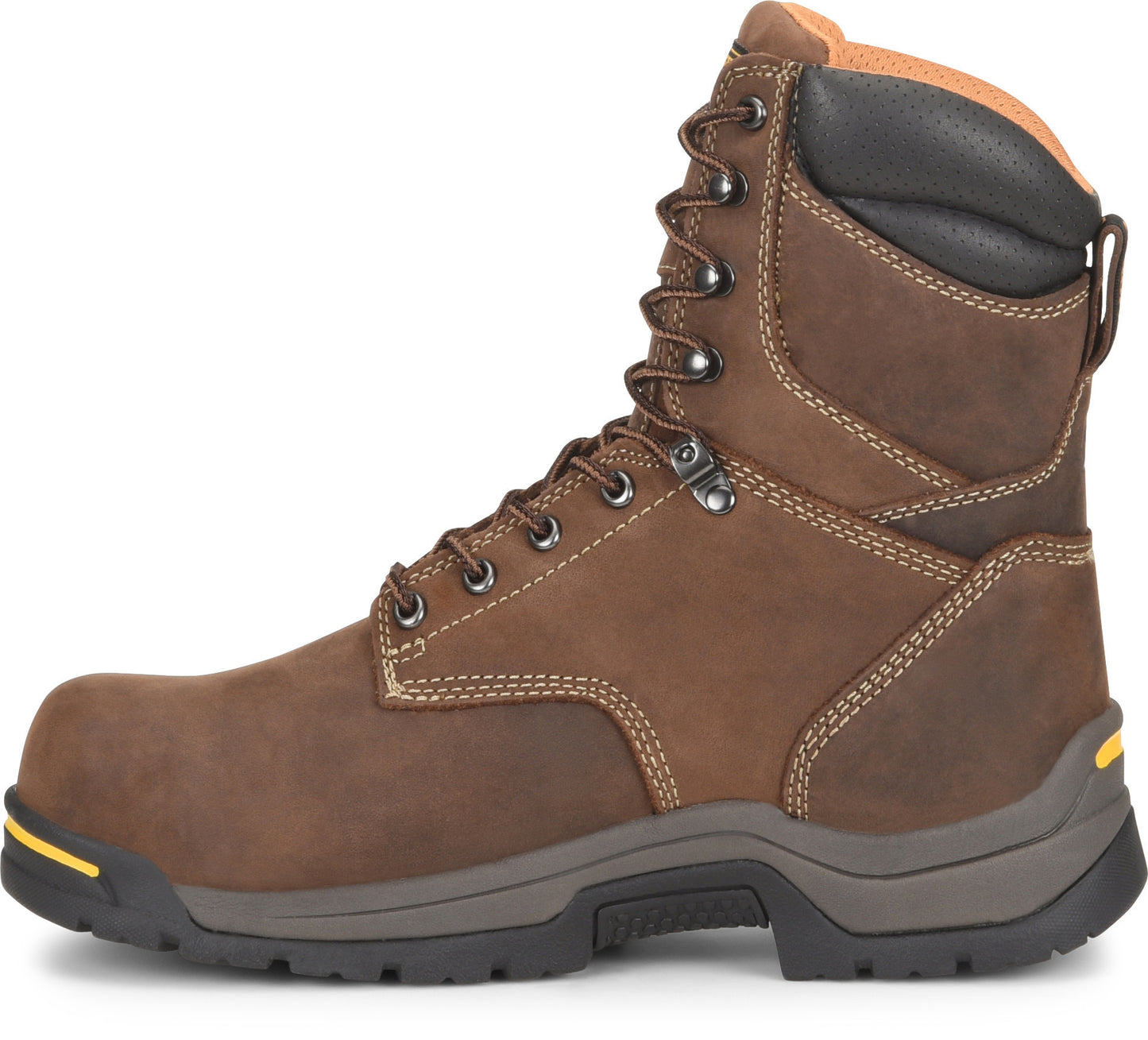 Carolina Boot Bruno Hi 8" Composite Toe Insulated Waterproof Work Boot Dark Brown