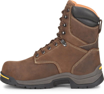 Carolina Boot Bruno Hi 8" Composite Toe Insulated Waterproof Work Boot Dark Brown