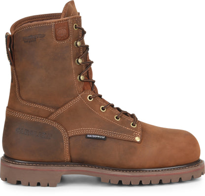 Carolina Boot 28 Series Waterproof Insulated Work Boot Medium Brown
