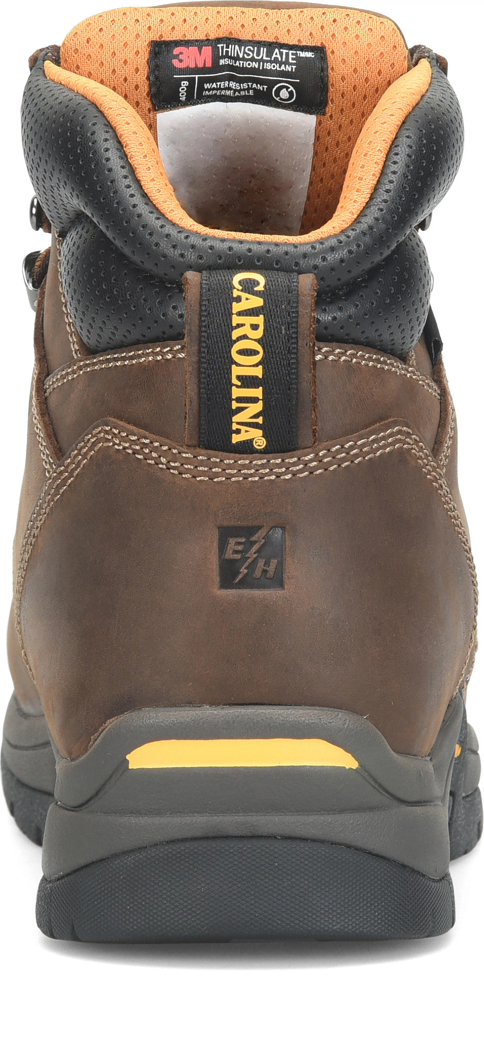 Carolina Boot Bruno Lo 6" Soft Toe Insulated Waterproof Work Boot Dark Brown