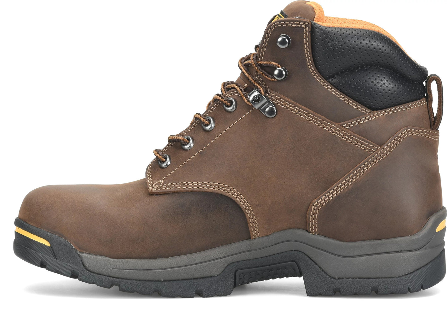 Carolina Boot Bruno Lo 6" Soft Toe Insulated Waterproof Work Boot Dark Brown