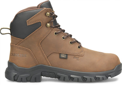 Carolina Boot Gruntz Men’s 6” Internal Met Guard Steel Toe Boot Dark Brown