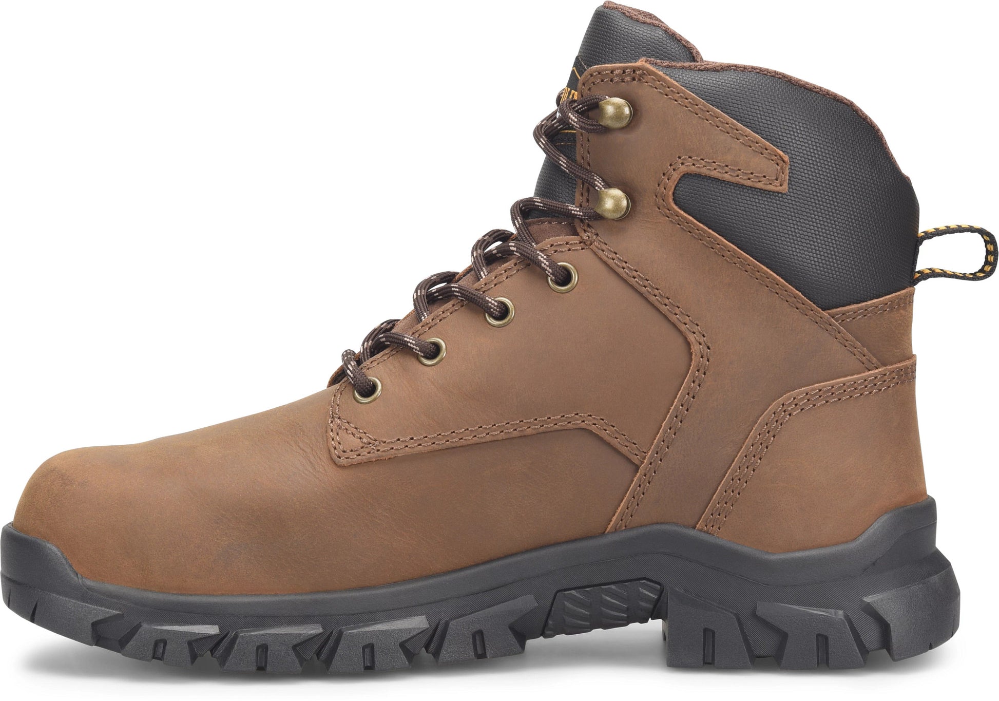 Carolina Boot Gruntz Men’s 6” Internal Met Guard Steel Toe Boot Dark Brown