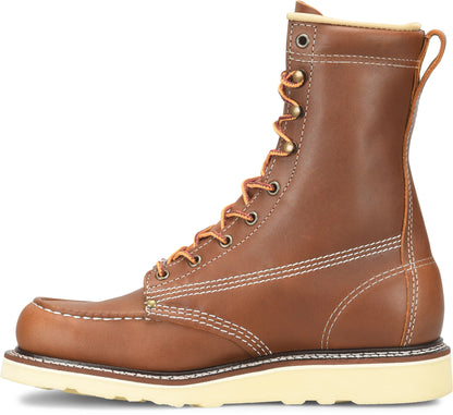 Carolina Boot Amp 8" Soft Toe Tobacco