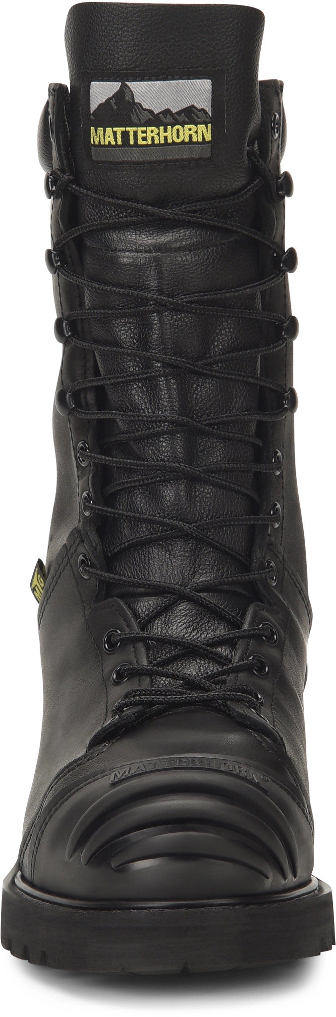 Carolina Boot Matterhorn Banksman 10" Met Guard Steel Toe Waterproof Work Boot Black