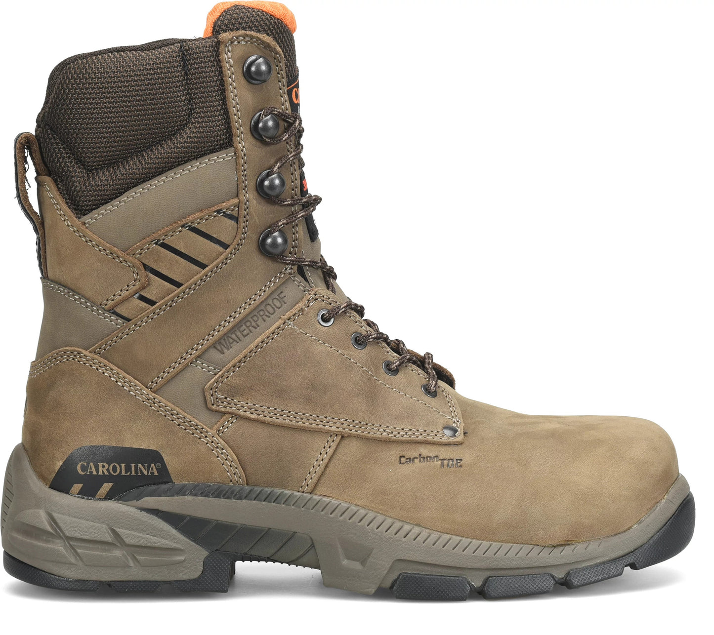 Carolina Boot Duke 8" Carbon Composite Toe Insulated Waterproof Work Boot Dark Brown