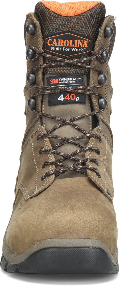 Carolina Boot Duke 8" Carbon Composite Toe Insulated Waterproof Work Boot Dark Brown