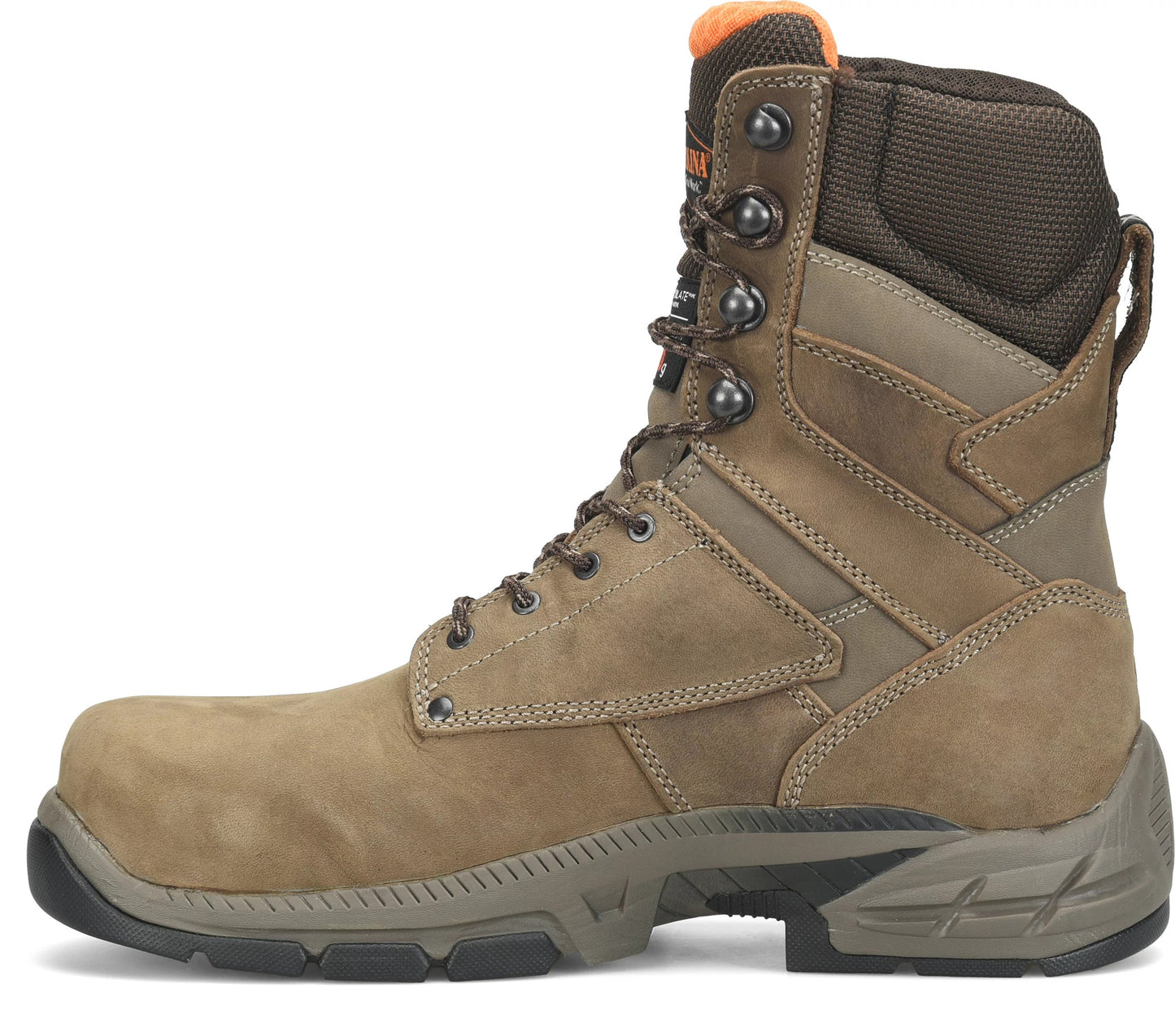 Carolina Boot Duke 8" Carbon Composite Toe Insulated Waterproof Work Boot Dark Brown